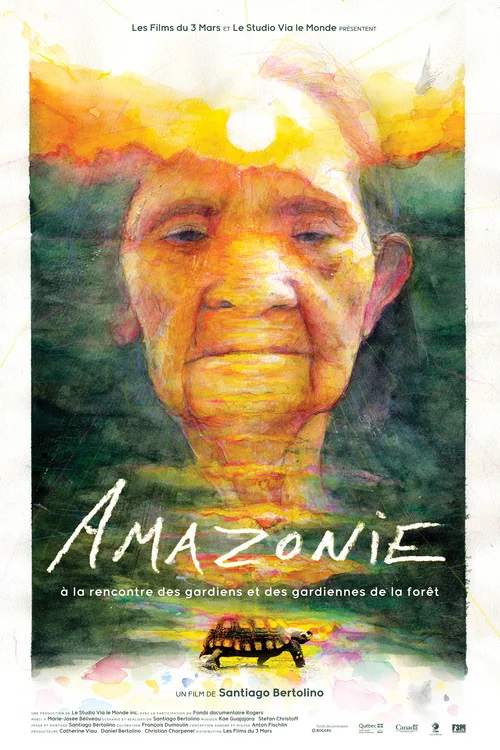 Affiche de Amazonie, à la rencontre des gardiens et des gardiennes de la forêt (2024)