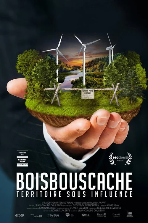 Affiche de Boisbouscache : territoire sous influence (2022)