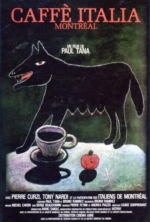 Affiche de Caffè Italia, Montréal (1985)