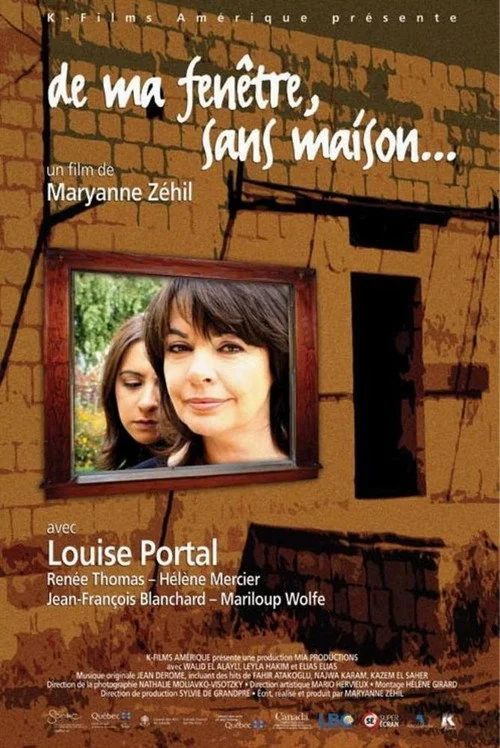 Affiche de De ma fenêtre, sans maison (2006)