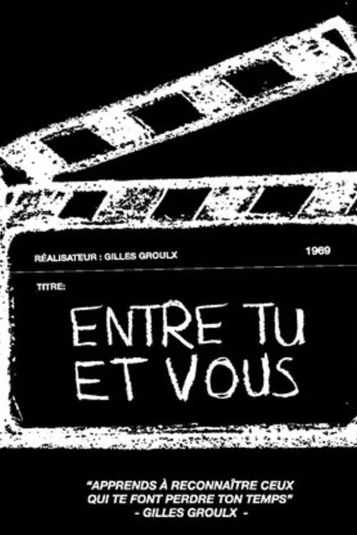Affiche de Entre tu et vous (1970)