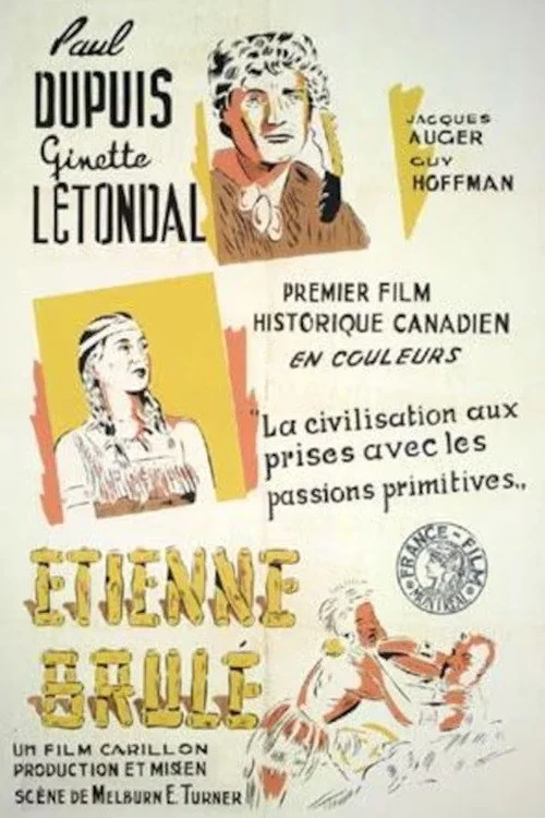 Affiche de Étienne Brûlé gibier de potence (1952)