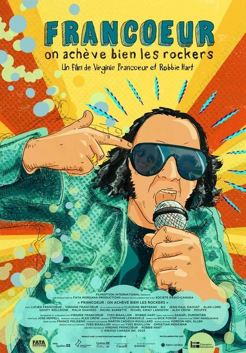 Affiche de Francoeur : On achève bien les rockers (2023)