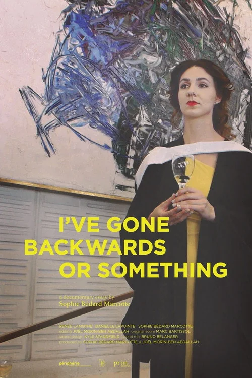 Affiche de J'ai comme reculé, on dirait (2017)