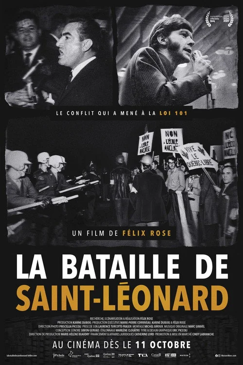 Affiche de La bataille de Saint-Léonard (2024)