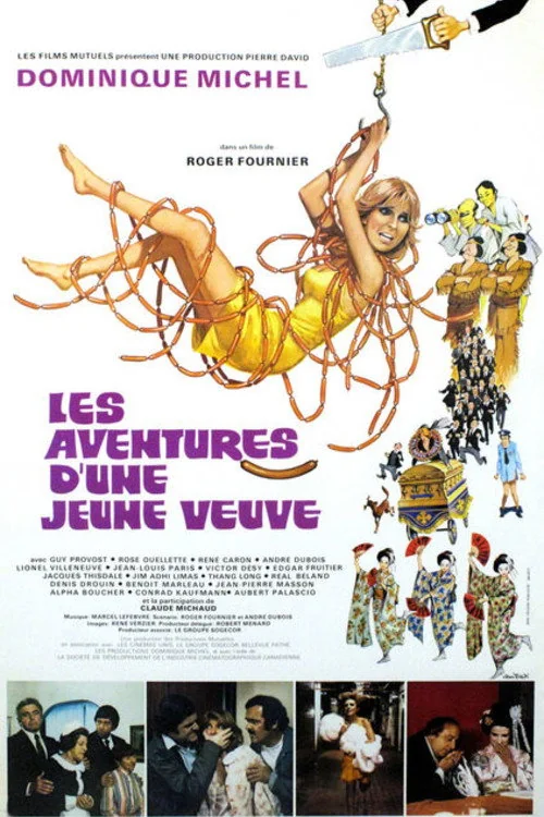 Affiche de Les aventures d'une jeune veuve (1974)