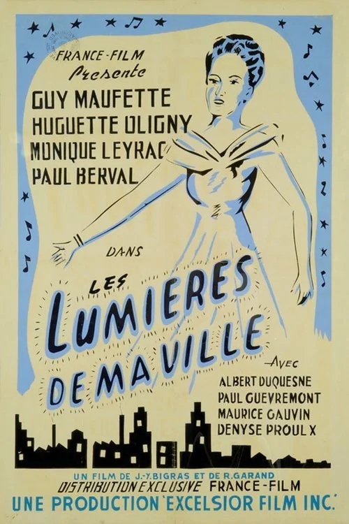 Affiche de Les lumières de ma ville (1950)