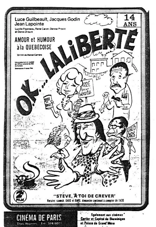 Affiche de O.K.... Laliberté (1973)